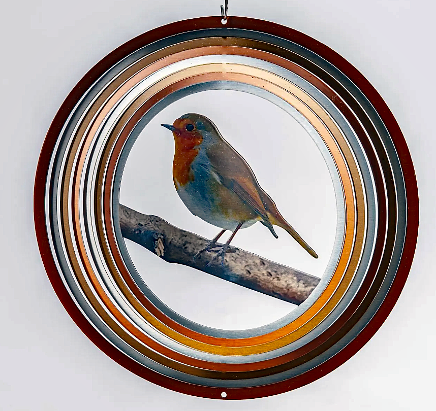Robin stainless steel 10 inch garden windspinner