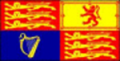 UK Royal standard flag 3ft x2ft with eyelets