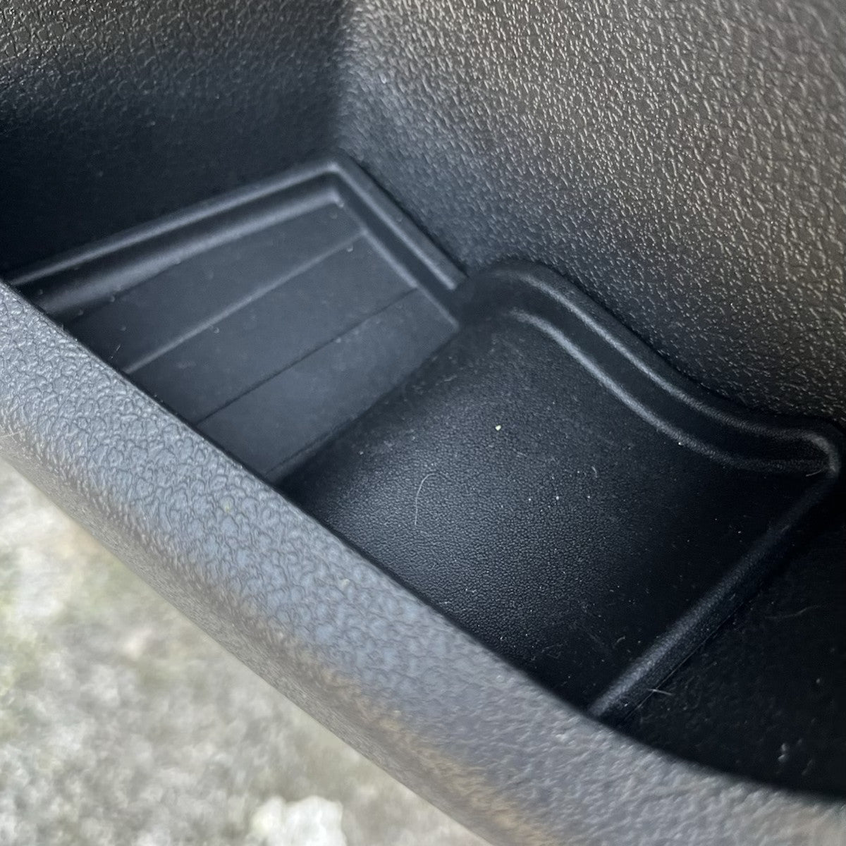 For Fiat Scudo Door Pocket Rubber Inserts & Mats – Black Interior Storage Liners