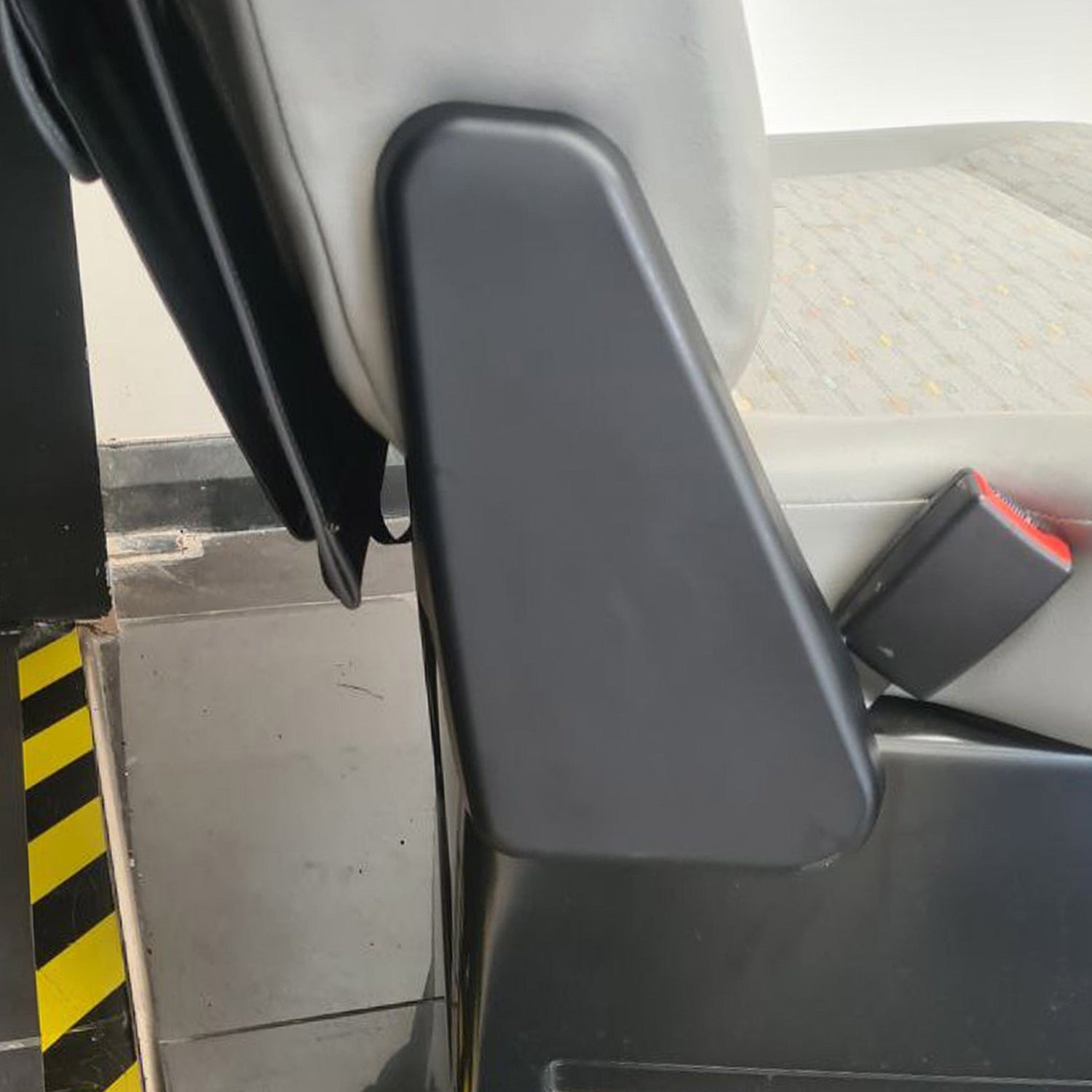 For VW T5, T5.1 Twin Seat Hinge Covers – Matte Black Finish for Transporter Interior Styling Upgrade