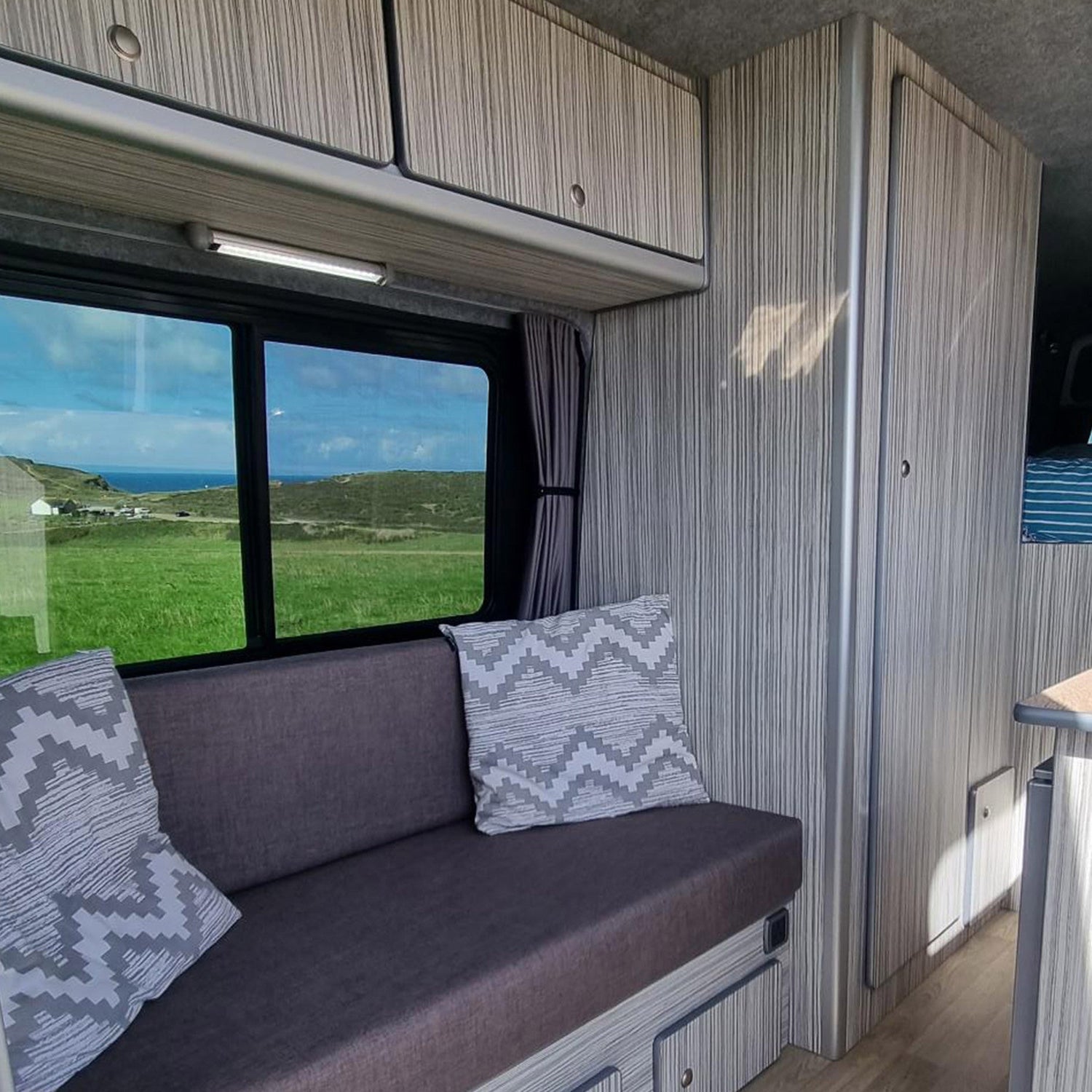 For Mercedes Sprinter Premium Window Curtains - Black/Grey - CREATE YOUR OWN BUNDLE! Van-X