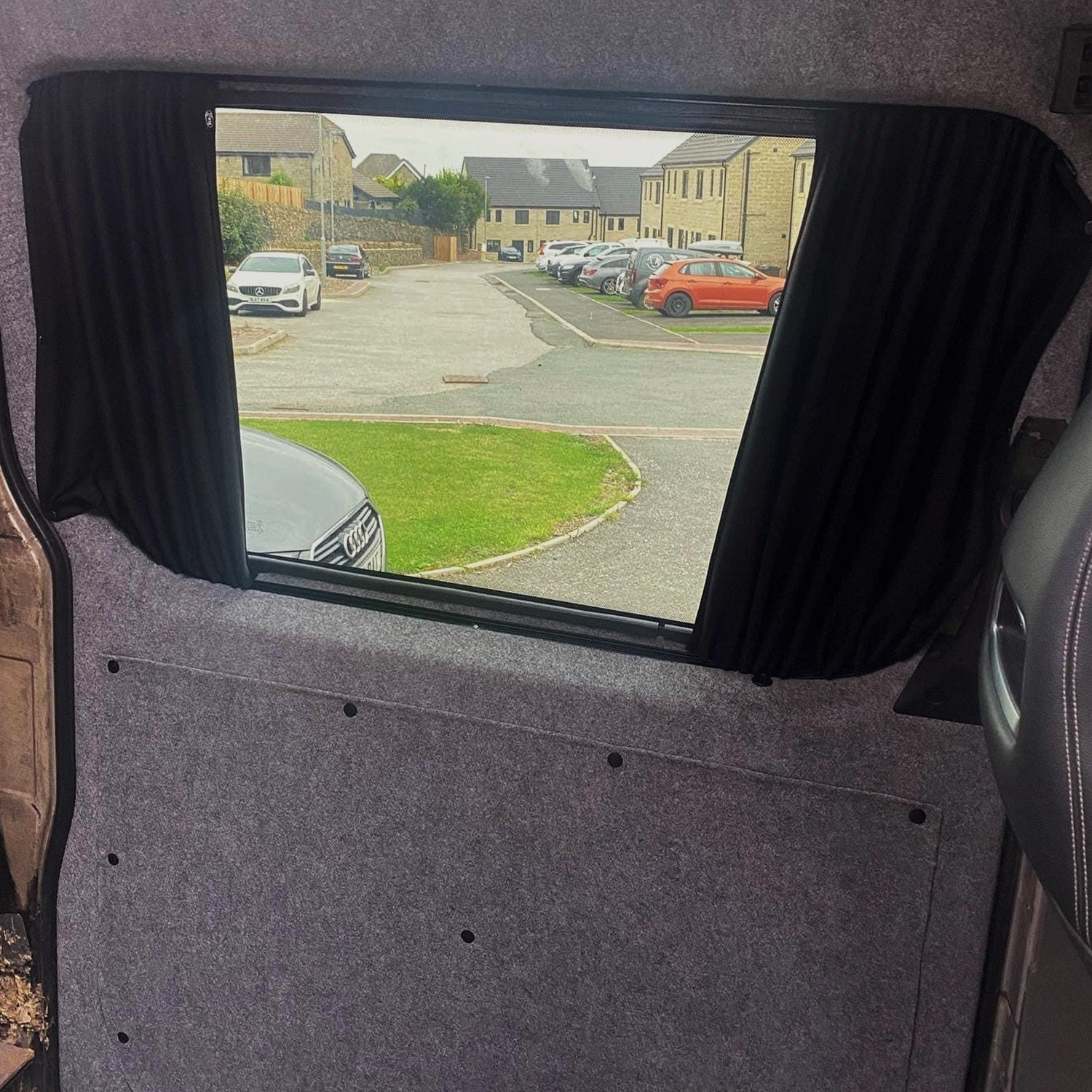 For Mercedes Sprinter Premium Window Curtains - Black/Black - CREATE YOUR OWN BUNDLE! Van-X