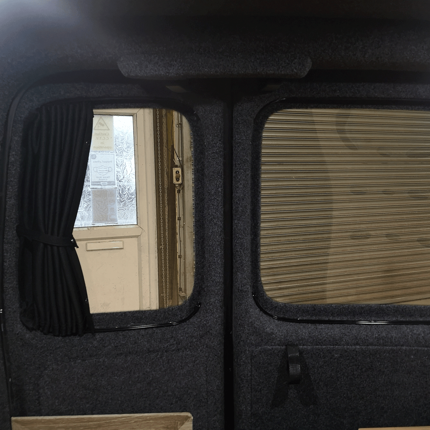 For Citroen Dispatch Premium Window Curtains - Black/Black - CREATE YOUR OWN BUNDLE! | Van-X
