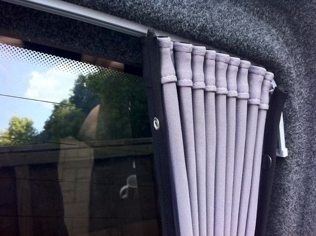 For Peugeot Boxer Premium 1 x Side Window Curtains | Van-X