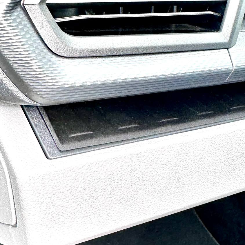 For VW T6.1 Vans Silicone/Rubber Lower Dashboard Inserts - Non-Slip, Durable and Easy to Install