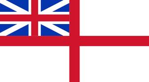 White ensign flag 3ft x 2ft